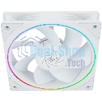 Кулер для корпуса Thermalright TL-S12RW Reverse (120x120x25mm, 4-pin PWM, ARGB, 47.6CFM, 23.2dBA, 1500RPM, White)