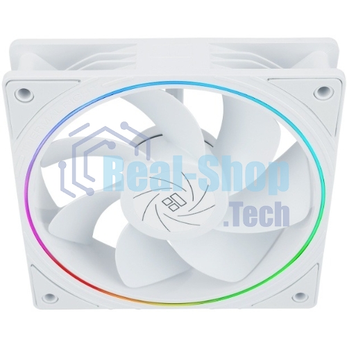Кулер для корпуса Thermalright TL-S12RW Reverse (120x120x25mm, 4-pin PWM, ARGB, 47.6CFM, 23.2dBA, 1500RPM, White)