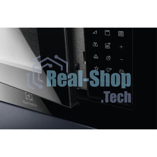 Встраиваемая микроволновая печь Electrolux LMS4253TMX/с грилем, объем 25 л., высота 390 мм, черный/нерж. Сталь