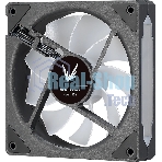 Вентилятор для корпуса Aerocool/Formula Floe 12BK ARPW ARGb черный, 120 мм, 1500 об/мин, 26.8 дБ, 4 pin