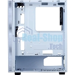 Компьютерный корпус AeroCool/Formula CL-3302W RGb белый без БП ATX 2xUSB 2.0 1xUSB 3.0 audio bott PSU