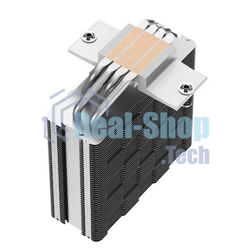 Кулер для процессора DEEPCOOL AG400 черный, 120 мм, алюминий/медь, 2000 об/мин, 31.6 дБ, 4 pin, 220 Вт, 150 мм