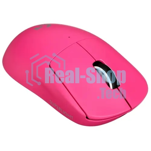 Мышь беспроводная Logitech G PRO X Superlight 2 розовый, 32000 dpi, радиоканал, USB, кнопки - 5