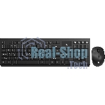 Комплект клавиатура+мышь Oklick S269W беспроводной, USB, 1600 DPI, чёрный