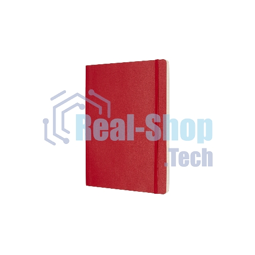 Блокнот Moleskine CLASSIC SOFT QP621F2 XLarge 190х250 мм, 192 страниц, линейка, мягкая обложка, красный