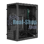 Компьютерный корпус Minitower ExeGate BAA-303MU-AA500 (mATX, БП AA500 с вент. 8см, 2*USB+1*USB 3.0, HD Audio, черный)