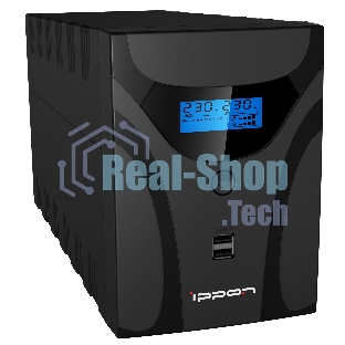 Источник бесперебойного питания Ippon Smart Power Pro II 1200 720Вт 1200ВА черный