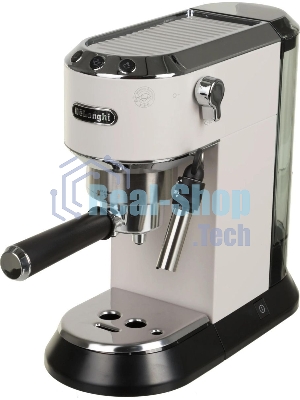 Кофеварка эспрессо DeLonghi EC685.W белый, исп. кофе - молотый/чалды, 1.1 л, 1350 Вт, 15 бар