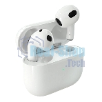 Наушники TWS More Choice БВ11 белый, вкладыши, Bluetooth, сенсорное управление, до 4 ч