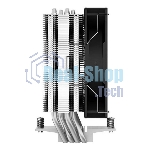 Кулер для процессора DEEPCOOL AG400 черный, 120 мм, алюминий/медь, 2000 об/мин, 31.6 дБ, 4 pin, 220 Вт, 150 мм