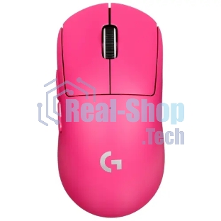 Мышь беспроводная Logitech G PRO X Superlight 2 розовый, 32000 dpi, радиоканал, USB, кнопки - 5