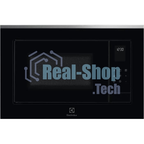 Встраиваемая микроволновая печь Electrolux LMS4253TMX/с грилем, объем 25 л., высота 390 мм, черный/нерж. Сталь