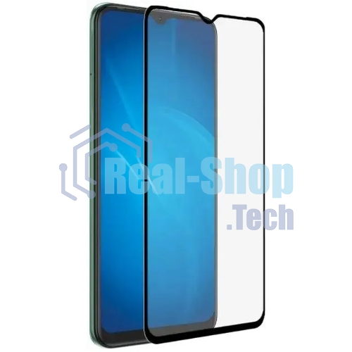 Защитное стекло для экрана DF tColor-04 для Tecno Spark 7 2.5D, 1 шт, черный df tcolor-04 (black)