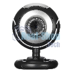 Веб-камера ACD Vision UC100 640x480, 30 кадр/с, USB Type-A, микрофон (2 шт, шумоподавление), автоосвещение, универсальное крепление