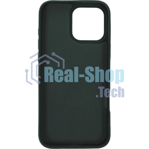 Чехол Microfiber Case для Apple iPhone 16 Pro Max зеленый опал, Borasco