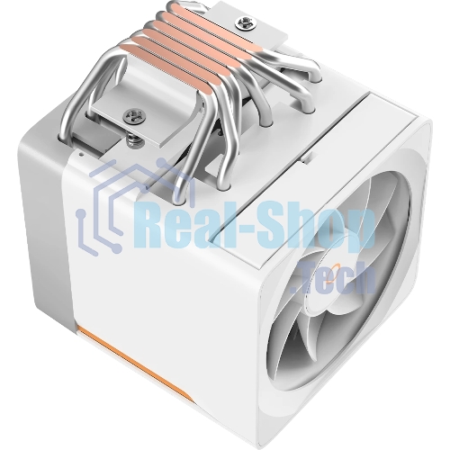 Кулер для процессора Ocypus Delta A62 EX WH Digital, 2x120мм ARGB FAN, Top Display Panel, 6 HEAT PIPES, 4-PIN PWM, 600-1800 RPM, 31DBA, HYDRO BEARING, LGA115X/1200/1700/18XX, AM4/AM5