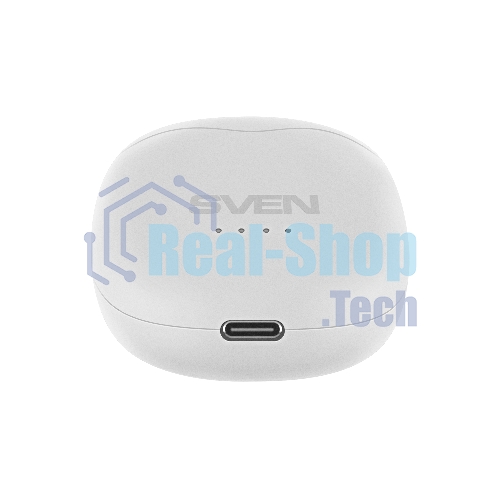 Наушники беспроводные внутриканальные с микрофоном SVEN E-727BT белый Bluetooth