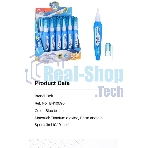 Ручка корректор Deli EH10590 голубой, корпус белый 3мл, дисплей картонный