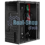Компьютерный корпус Miditower ExeGate AA-443U-UNS400 (ATX, БП UNS400 с вент. 12см, 2хUSB+1хUSB 3.0+HD Audio, черный)