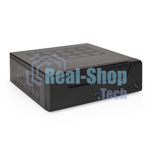 Компьютерный корпус Desktop ExeGate FL-102-TPS350 (mini-ITX, БП TPS350 с вент. 8см, 2*USB + 1*USB 3.0, аудио, черный)