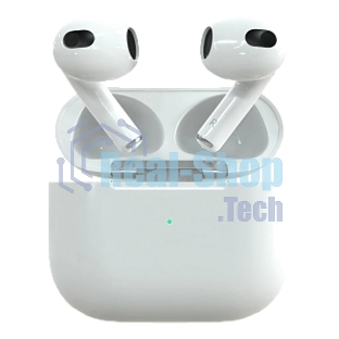 Наушники TWS More Choice БВ11 белый, вкладыши, Bluetooth, сенсорное управление, до 4 ч