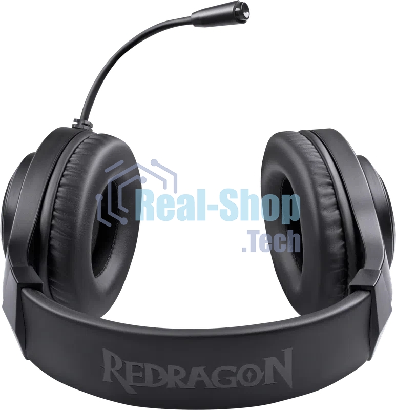 Гарнитура Redragon Hylas чёрный, проводная, USB, подсветка