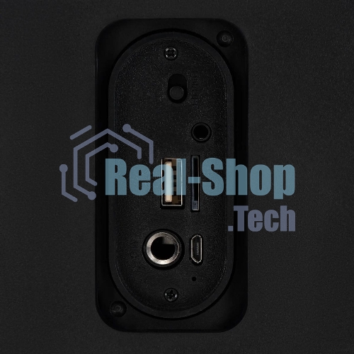 Минисистема Hyundai H-MC1230 черный 40Вт FM USB BT micro SD
