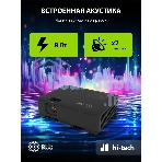 Проектор Cactus CS-S2.B 3LCD 40000Lm LS 4000Lm ANSI (1024x768) 15000:1 ресурс лампы:10000часов 1xUSB typeA 2xHDMI 4.7кг