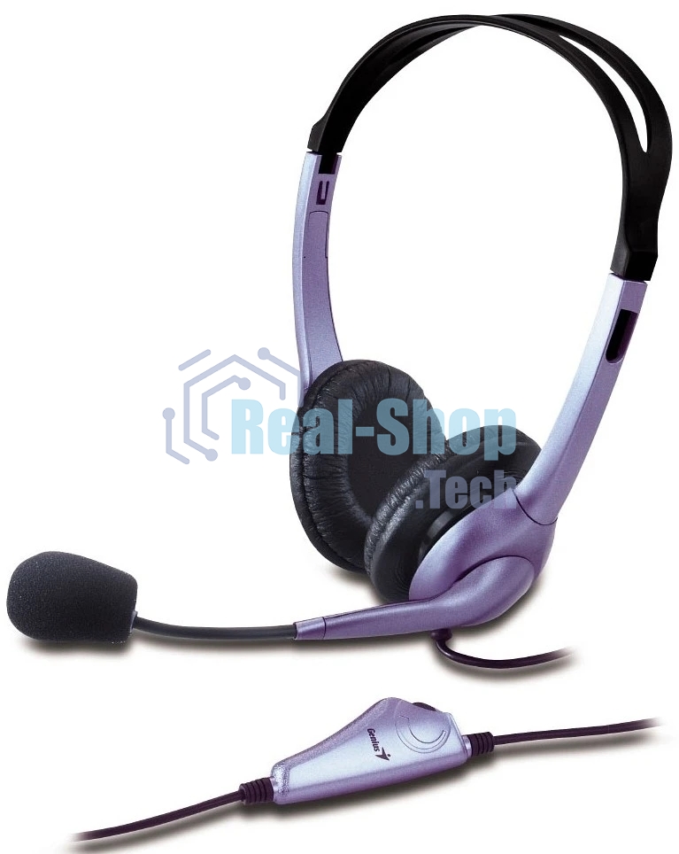 Гарнитура Genius HS-04S фиолетовый, проводная, USB-C/jack