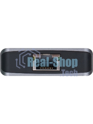 USB-концентратор VCOM CU4706, USB Type-C, HDMI/DP/USB3.0/TC/USB2.0/RJ45/SD/TF/PD/3.5 мм jack, USB Type-C