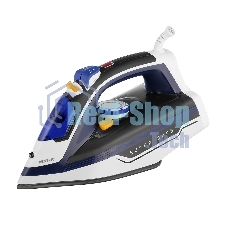 Утюг Centek CT-2350 синий, 2600 Вт, 45 г/мин, удар 145 г/мин, 350 мл