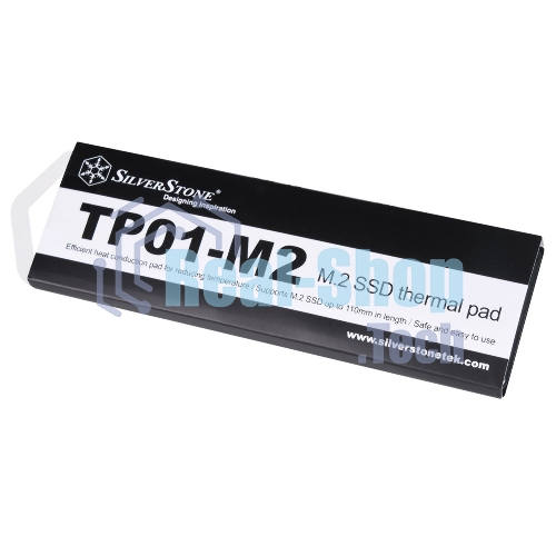 Термопрокладка Silverstone G560TP01M200010 Efficient heat conduction pad for reducing temperature,Supports M.2 SSD up to 110мм in length,Safe and easy to use
