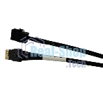 Кабель Amphenol RSL38-1067 Slimline SASx4 (SFF8654) -to- HD MiniSAS x4 (SFF8643) 100 см