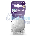 Соска для кормления Philips Avent NATURAL Response, силикон, Т6, 2 шт