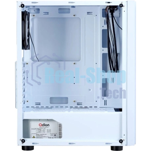 Компьютерный корпус AeroCool/Formula CL-3302W RGb белый без БП ATX 2xUSB 2.0 1xUSB 3.0 audio bott PSU