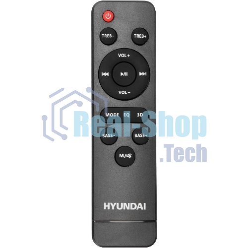 Микросистема Hyundai H-HA640 черный 150Вт FM USB BT SD/MMC/MS