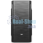 Компьютерный корпус CBR mATX Minitower MX10, c БП PSU-ATX400-08EC (400W/80мм), 2*USB 2.0, HD Audio+Mic, черный