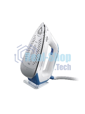 Парогенератор Braun IS3157BL синий/белый, 2400 Вт, 125 г/мин, 460 г/мин, 2000 мл