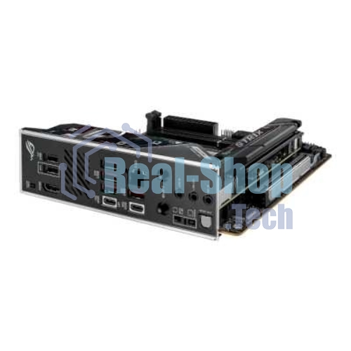 Материнская плата ASUS ROG STRIX B850-I GAMING WIFI, AM5, AMD B850, 2xDDR5, 2xM.2, 2xSATA, PCIe 4.0 x16, 1xHDMI, 1xUSB Type-C, 1x2.5Gb LAN, Wi-Fi 7, Bluetooth 5.4, 5xUSB-A 10Gbps, 1xUSB-C 20Gbps, 2xUSB-A 2.0, 3x3.5 мм, S/PDIF, 7.1, Mini-ITX