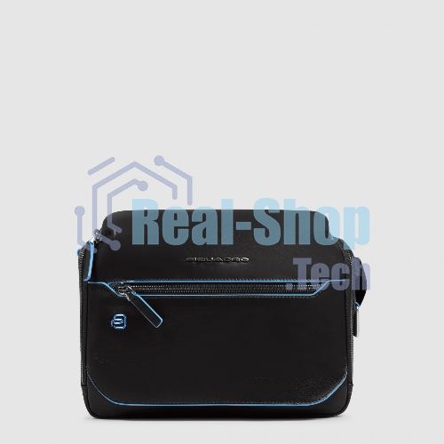 Сумка мужская Piquadro Blue Square CA6900B2/N черная натур.кожа