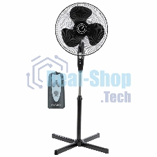 Вентилятор Energy ELEGANCE EN-1625 чёрный, напольный, 45 Вт, 3 скорости, 40 см