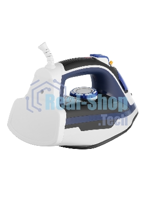 Утюг Centek CT-2350 синий, 2600 Вт, 45 г/мин, удар 145 г/мин, 350 мл