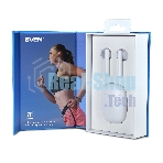 Наушники беспроводные внутриканальные с микрофоном SVEN E-727BT белый Bluetooth