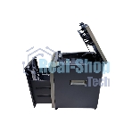 Шредер Office Kit SA200M 1,9х10 черный/серый с автоподачей (секр.P-5) фрагменты 220лист. 40лтр. скобы пл.карты