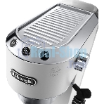 Кофеварка эспрессо DeLonghi EC685.W белый, исп. кофе - молотый/чалды, 1.1 л, 1350 Вт, 15 бар