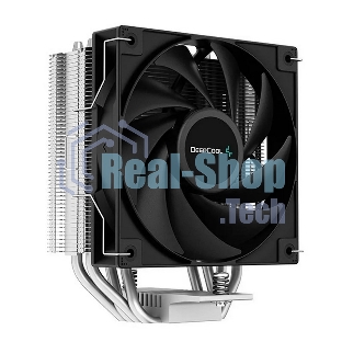 Кулер для процессора DEEPCOOL AG400 черный, 120 мм, алюминий/медь, 2000 об/мин, 31.6 дБ, 4 pin, 220 Вт, 150 мм