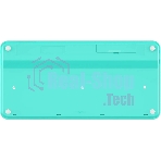 Клавиатура беспроводная A4Tech Fstyler FBK30, USB, Bluetooth/Радиоканал, зеленый
