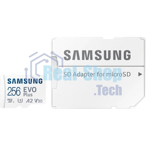 Флеш карта Samsung EVO Plus microSDXC 256Gb MB-MC256KA/EU