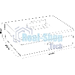 Ящик для денег без номинала Cactus CS-DCB-004 90x300x240 графитовый