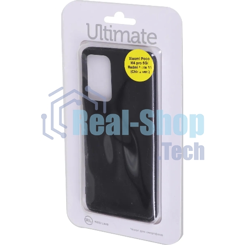 Чехол (клип-кейс) Redline для Xiaomi Poco M4 Pro УТ000029602 черный